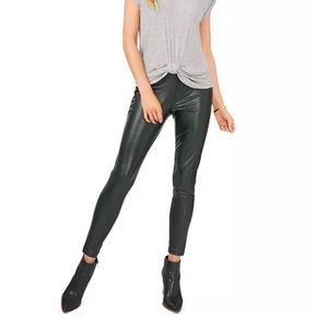 VINCE CAMUTO FAUZ LEATHER PANTS